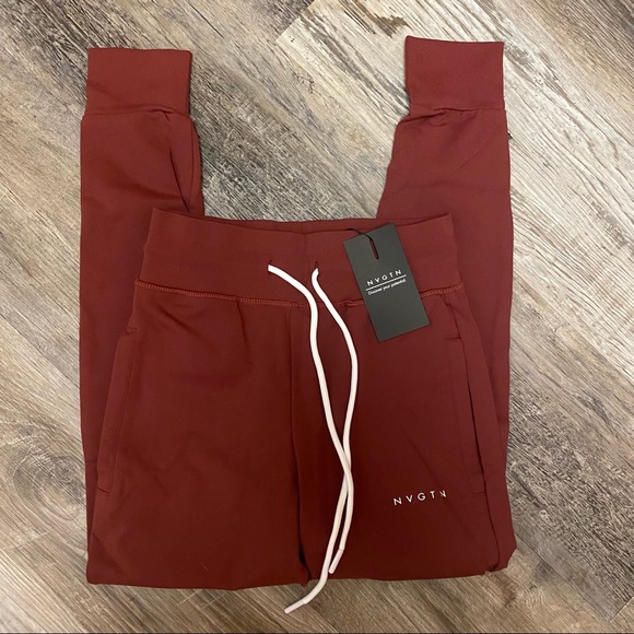 New NVGTN Maroon joggers - Picture 2 of 5